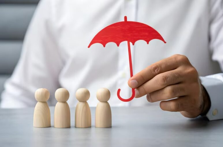 an umbrella representing comprehensive protection, highlighting Umbrella Insurance services offered by Insurance Company Pickerington Ohio, LLC.